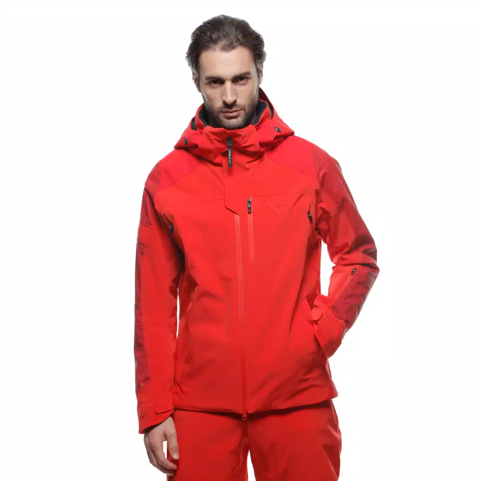 MEN'S S002 DERMIZAX EV™ CORE READY SKI JACKET - HIGH-RISK-RED - 5