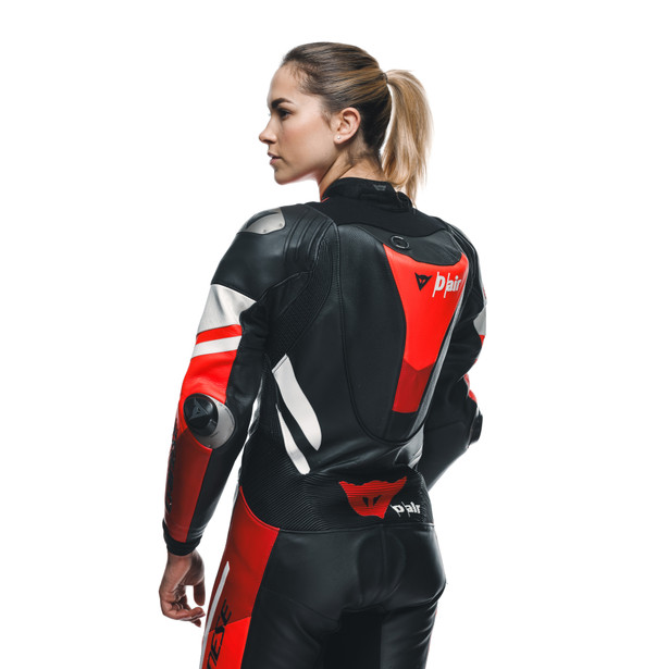 misano-3-perf-d-air-1pc-leather-suit-wmn-black-red-fluo-red image number 7