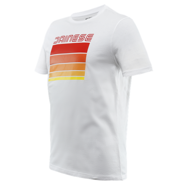STRIPES T-SHIRT WHITE/RED-