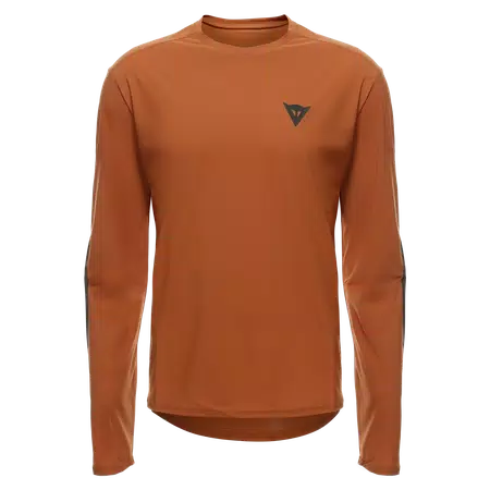 HGR JERSEY LS - MEN'S LONG SLEEVE BIKE T-SHIRT - TRAIL-BROWN - 1