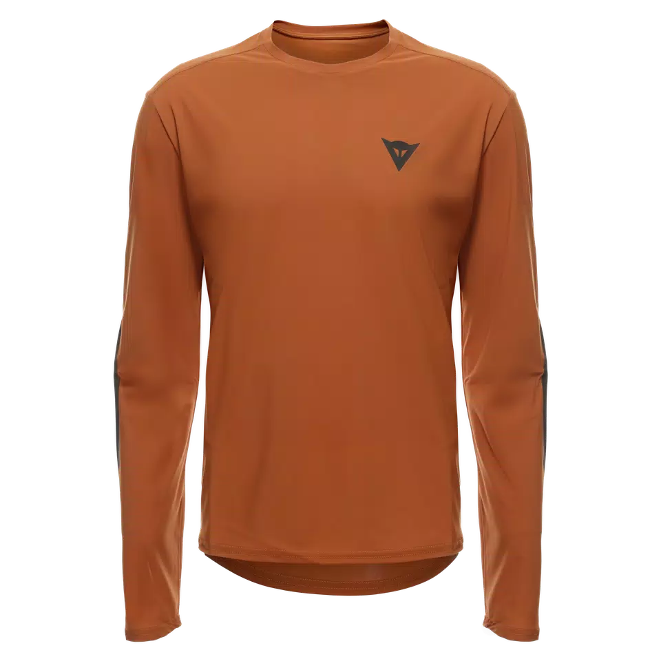 HGR JERSEY LS - MAGLIA BICI MANICHE LUNGHE UOMO - TRAIL-BROWN - 1