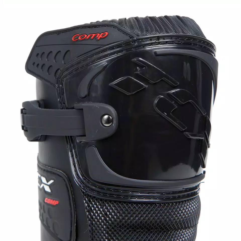 COMP KID'S MOTORCYCLE OFFROAD BOOTS - BLACK/RED -  - 7