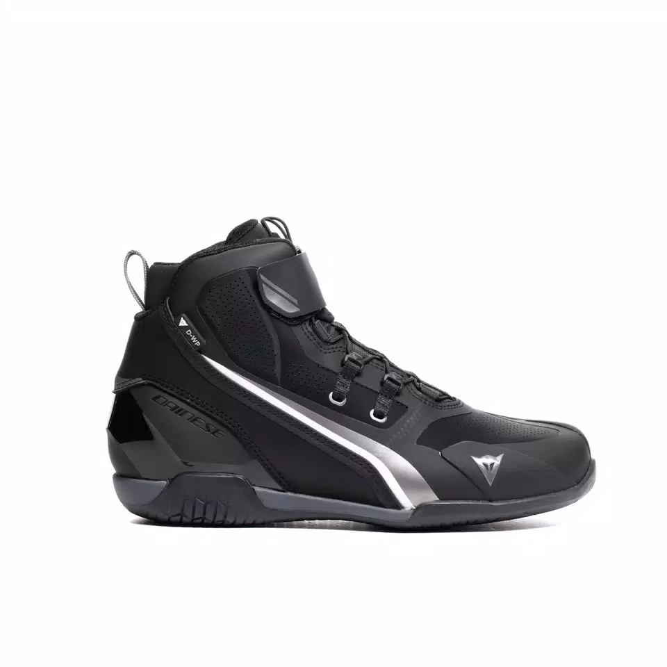 HERIAN D-WP - WOMEN'S WATERPROOF MOTORCYCLE SHOES - BLACK/WHITE - 2