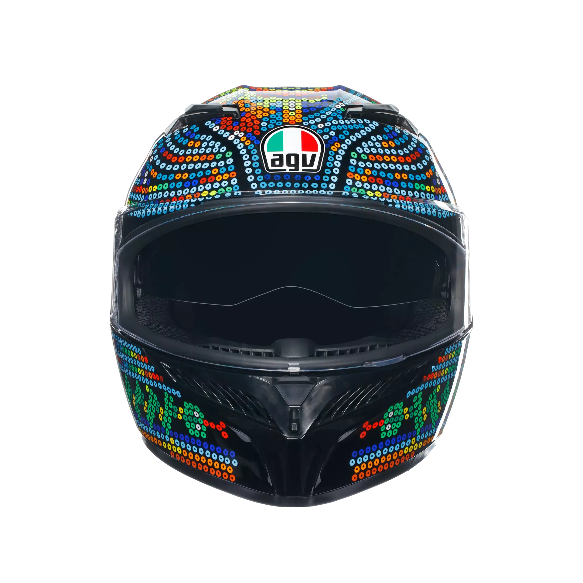K3 ROSSI WINTER TEST 2018 - MOTORBIKE FULL FACE HELMET E2206