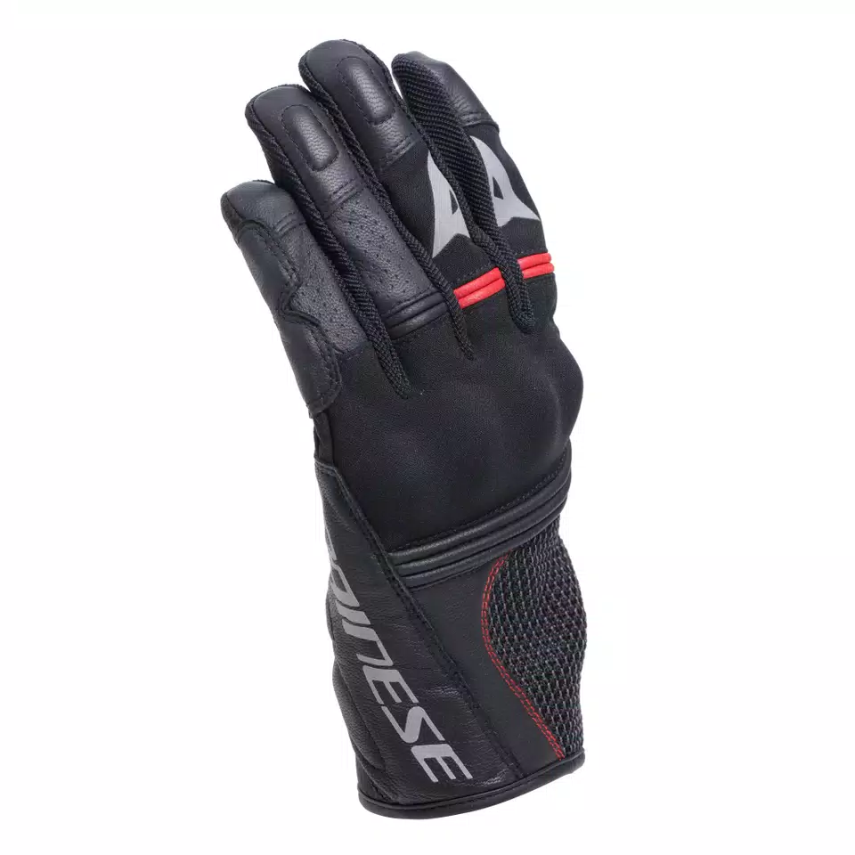 NAMIB - MEN'S MOTORCYCLE TEXTILE GLOVES - BLACK/BLACK - 7