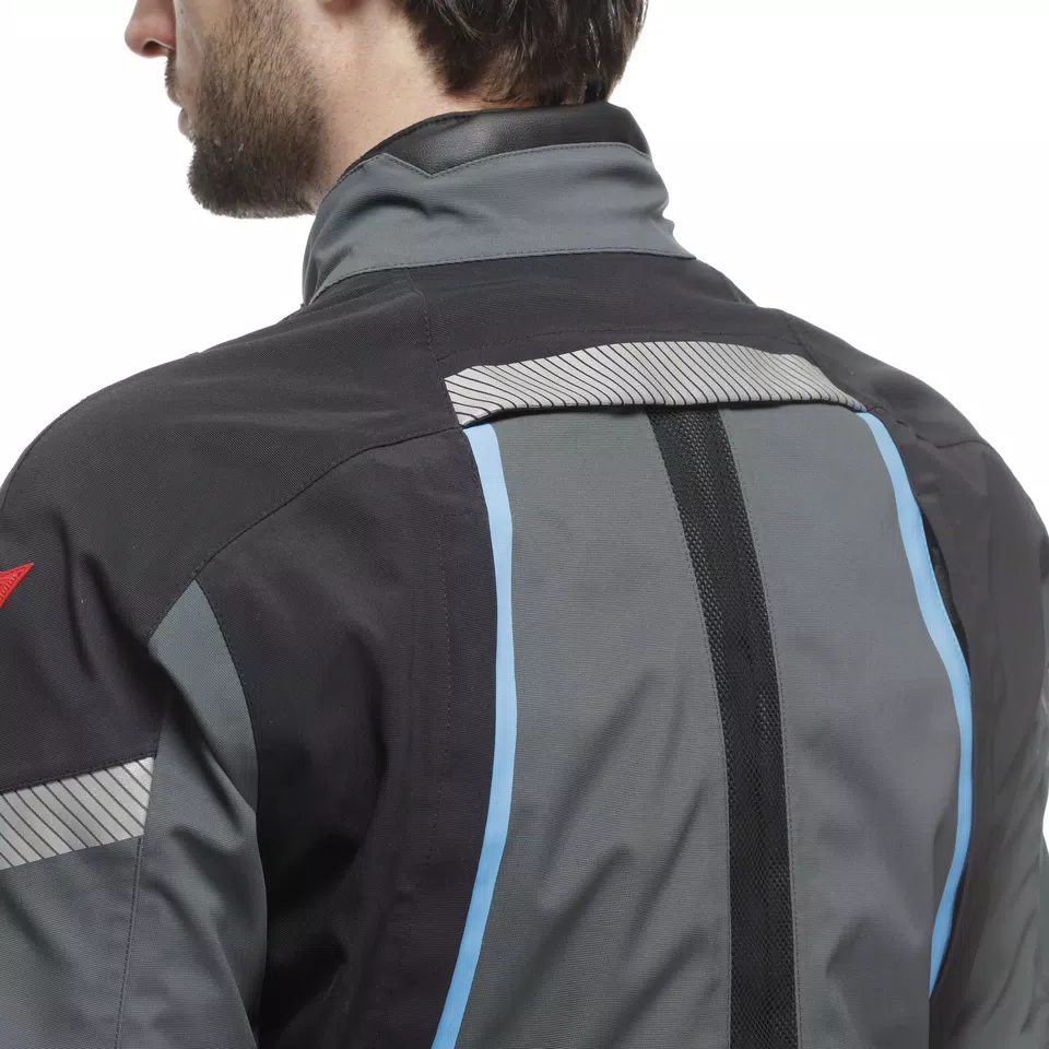 MANGEN ABSØLUTESHELL™ PRO - MEN TOURING MOTORCYCLE JACKET - EBONY/BLACK - 8