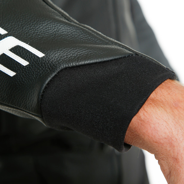 sport-pro-leather-jacket-black-white image number 5
