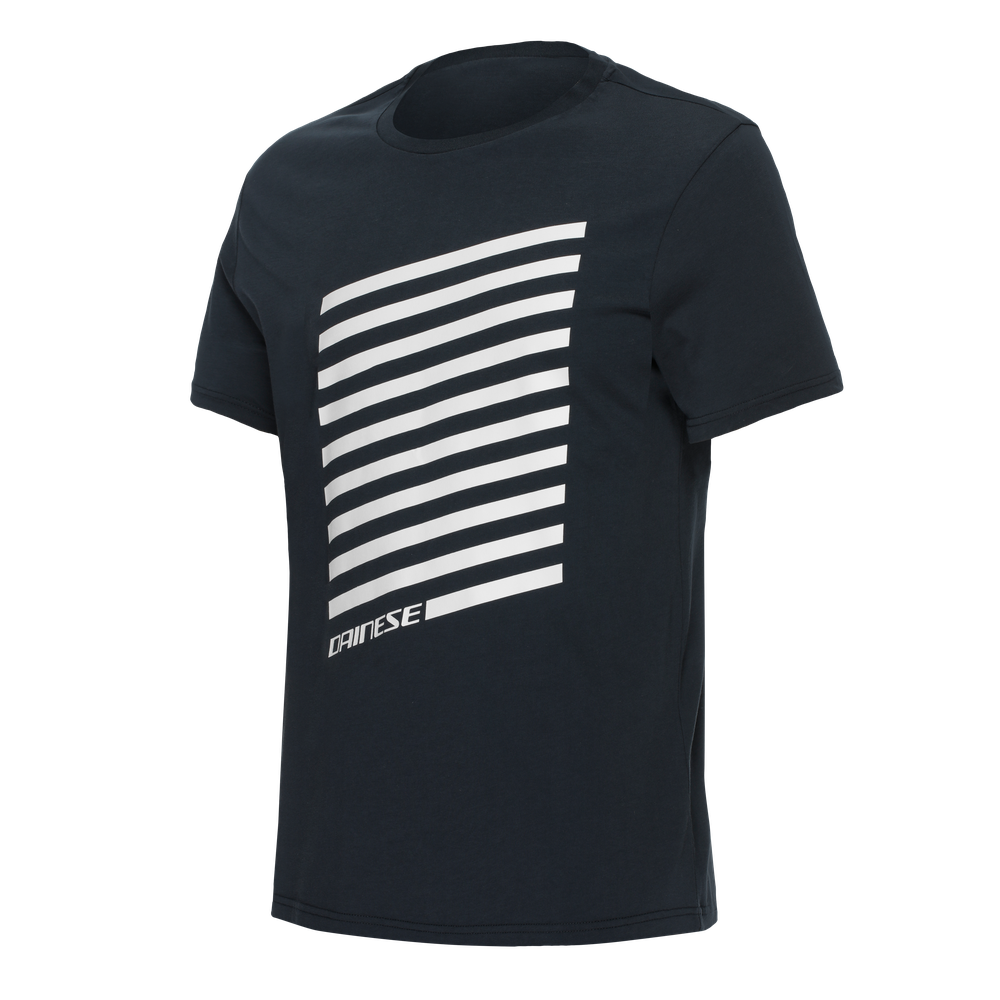 geometrica-men-s-crewneck-t-shirt-carbon-white-stripes image number 0