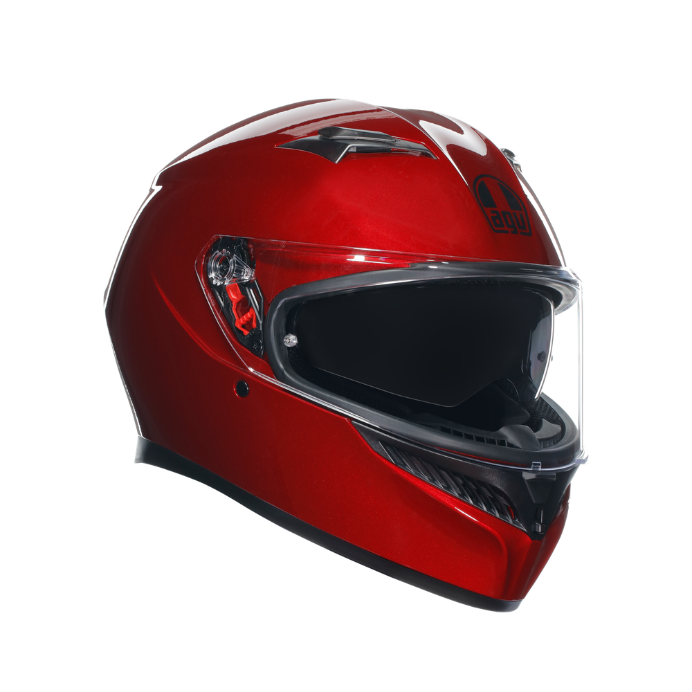 k3-mono-competizione-red-motorbike-full-face-helmet-e2206 image number 0