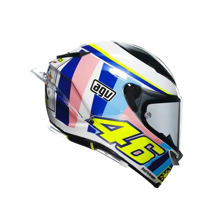 PISTA GP RR ASSEN 2007 (LIMITED EDITION) - MOTORBIKE FULL FACE HELMET E2206 DOT -  - 3