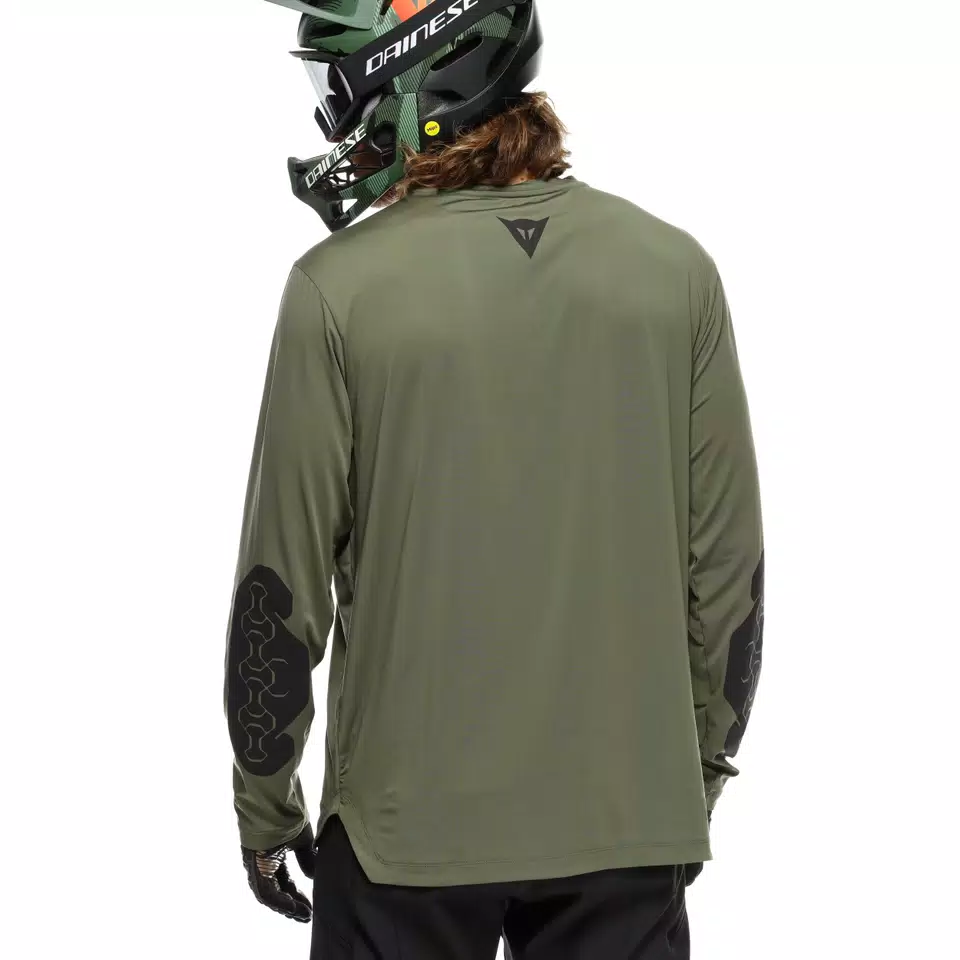 HG ROX JERSEY LS - MEN'S LONG SLEEVE BIKE T-SHIRT - GREEN - 6