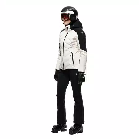 VIRTUS DERMIZAX EV™ - WOMEN'S WATERPROOF DOWN JACKET - LILY-WHITE/STRETCH-LIMO - 4