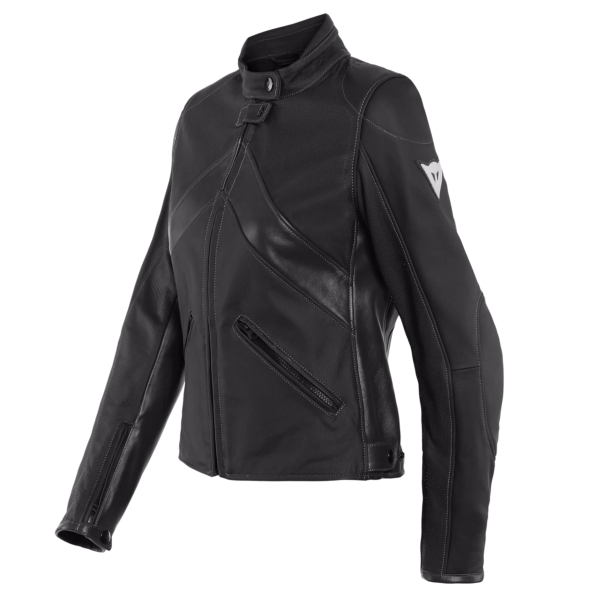 SANTA MONICA LADY LEATHER JACKET PERF.