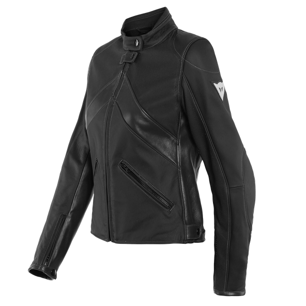 santa-monica-lady-leather-jacket-perf-black image number 0