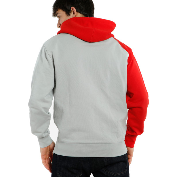 paddock-full-zip-hoodie-glacier-gray-lava-red-black image number 4