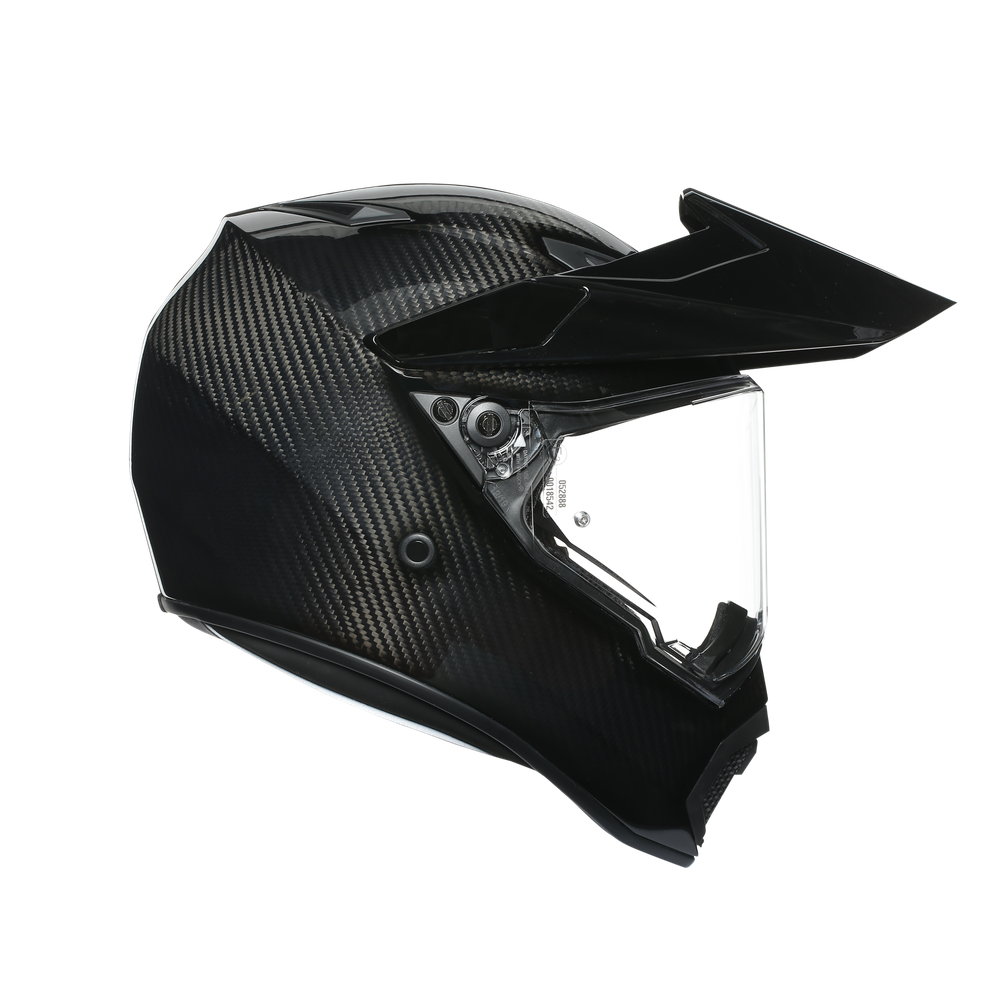 ax9-mono-glossy-carbon-casco-moto-integrale-e2206 image number 2