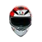 K3 SV MULTI ECE DOT - BUBBLE GREY/WHITE/RED