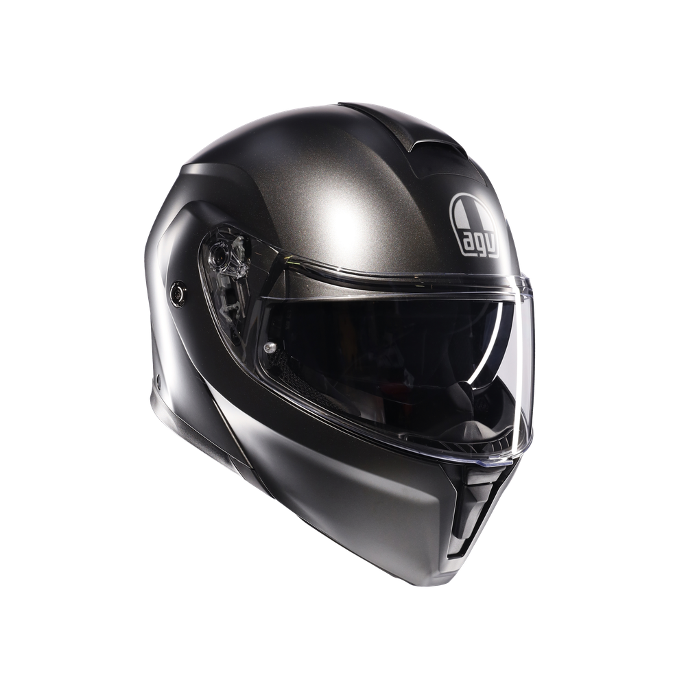 streetmodular-mono-matt-asfalto-grey-casco-moto-modular-e2206 image number 0