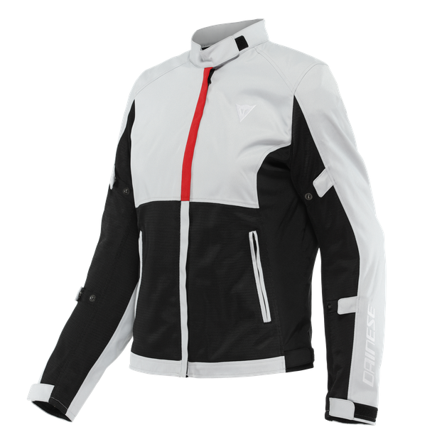 risoluta-air-tex-lady-jacket-glacier-gray-lava-red image number 0