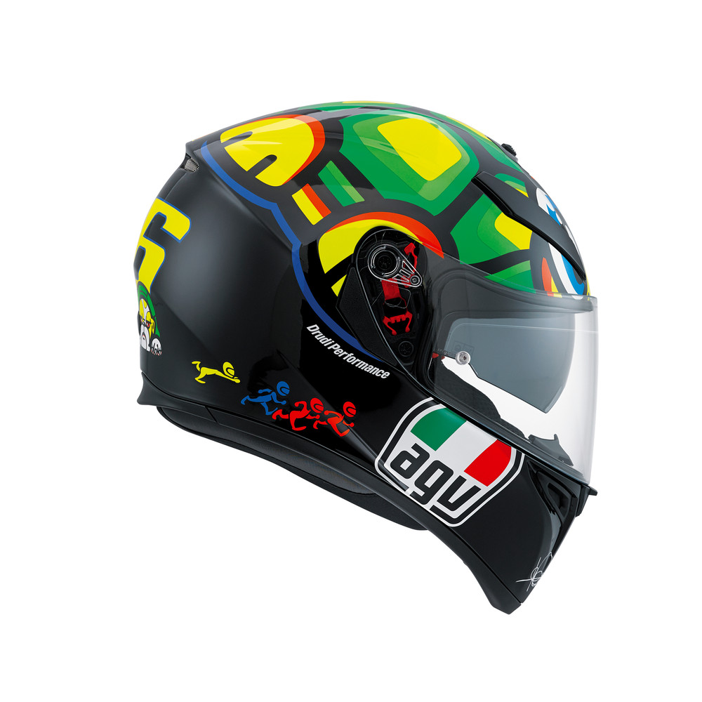 未使用AGV K3-SV もそ タルタルーガ アジアンフィット ロッシレプリカ XL