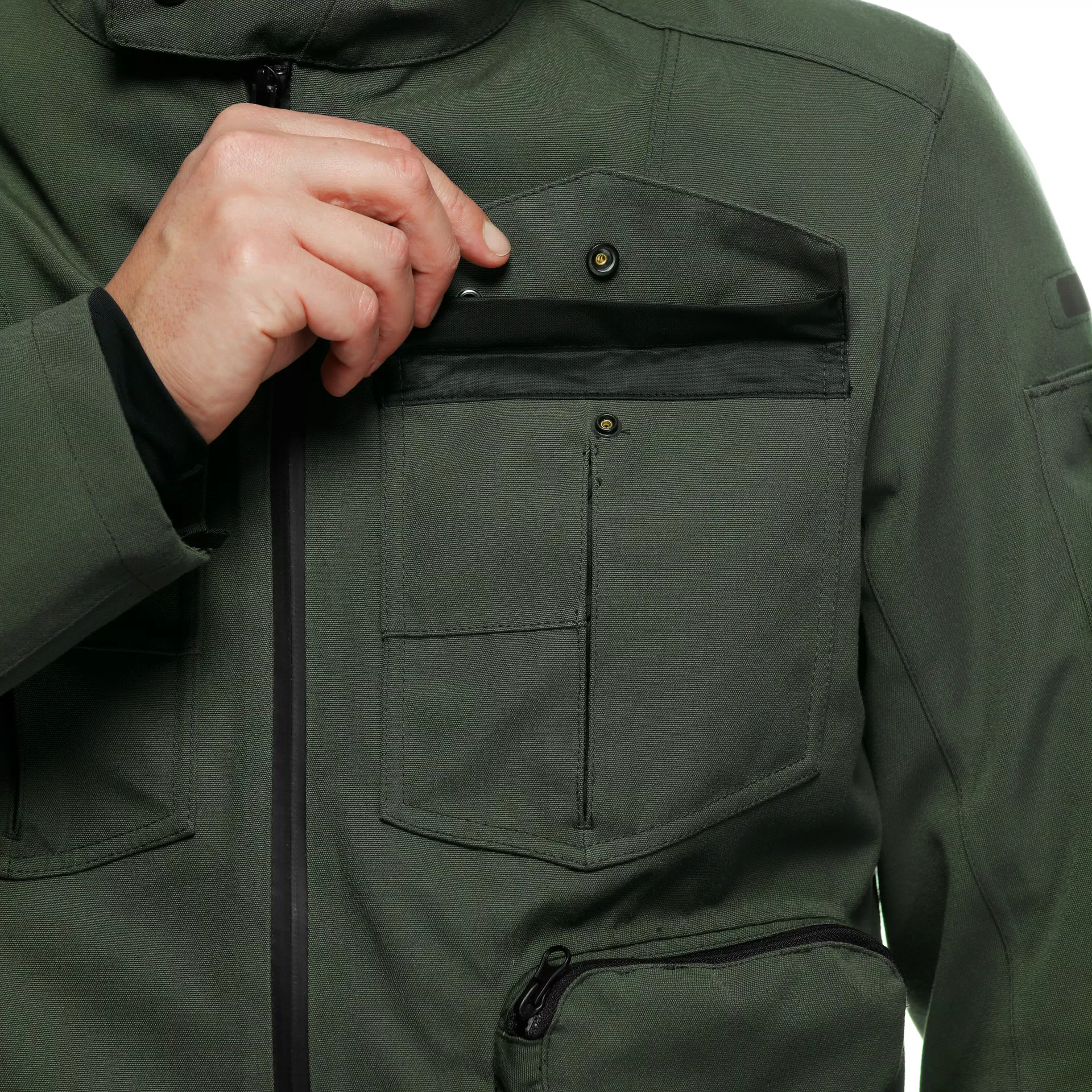 DUOMO ABS&Oslash;LUTESHELL&trade; PRO - MEN'S WATERPROOF MOTORCYCLE PARKA