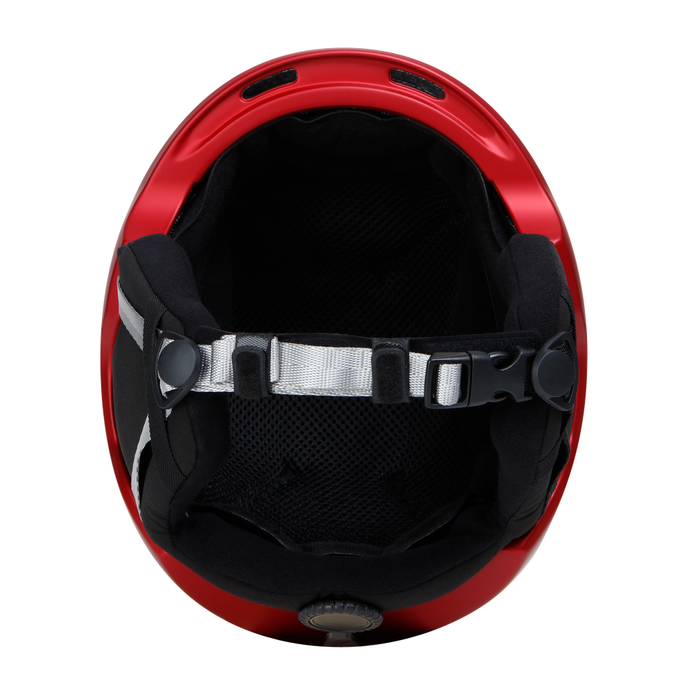 scarabeo-elemento-casque-de-ski-enfant-metallic-red-nardo-gray image number 7