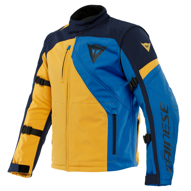 ranch-tex-jacket-mineral-yellow-black-iris-light-blue image number 0