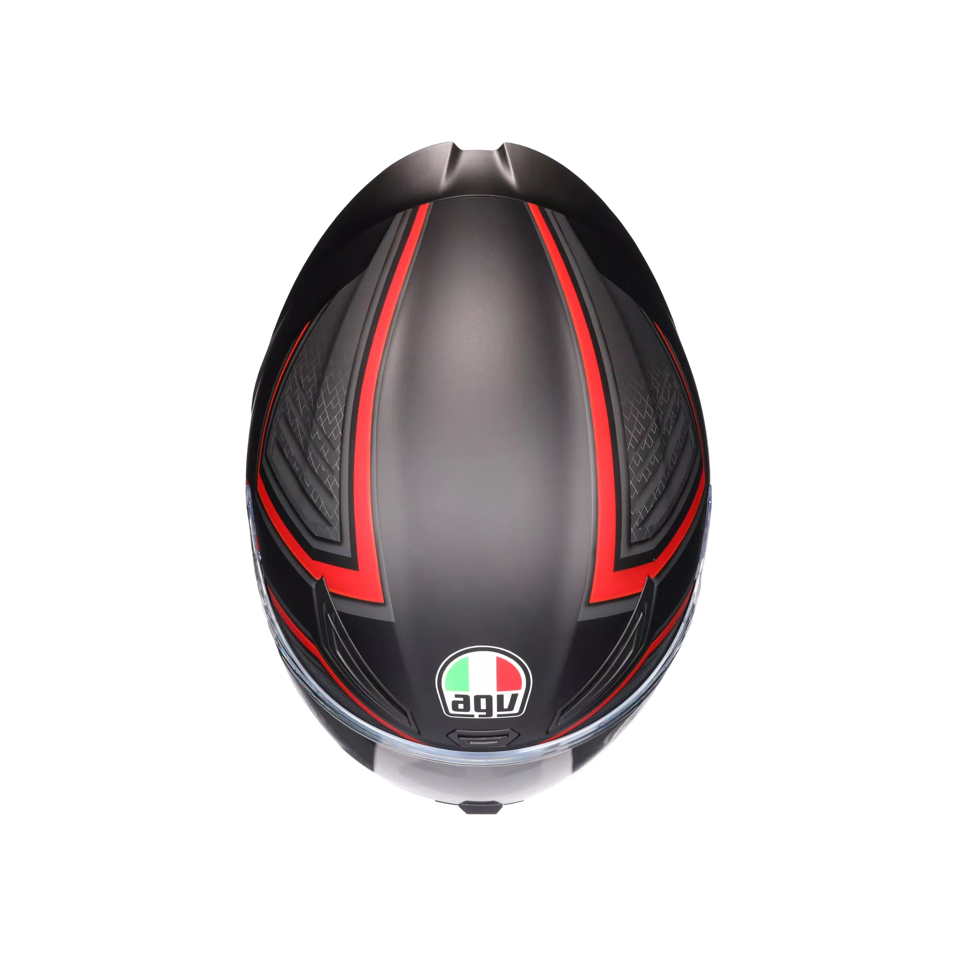 K1 S SLING MATT BLACK/RED - MOTORBIKE FULL FACE HELMET E2206