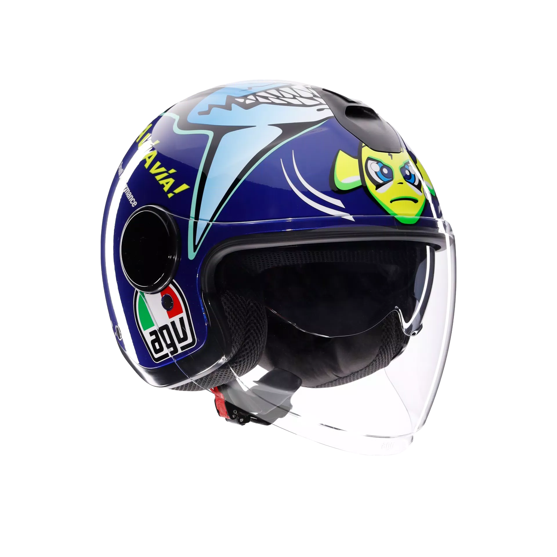 ETERES ROSSI MISANO 2015 - MOTORBIKE OPEN FACE HELMET E2206