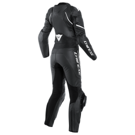 AVRO D2 2 PCS LADY BLACK/BLACK/WHITE- Outlet Leather suits