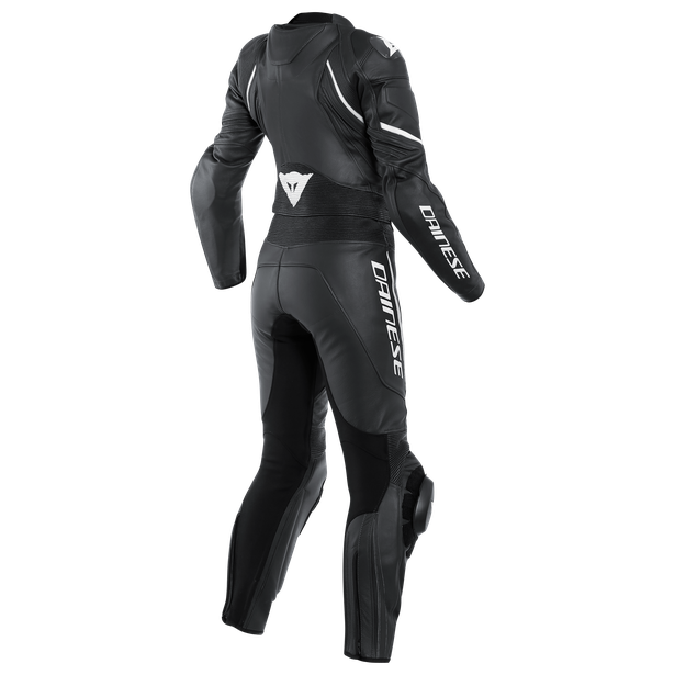 AVRO D2 2 PCS LADY BLACK/BLACK/WHITE- Outlet Leather suits