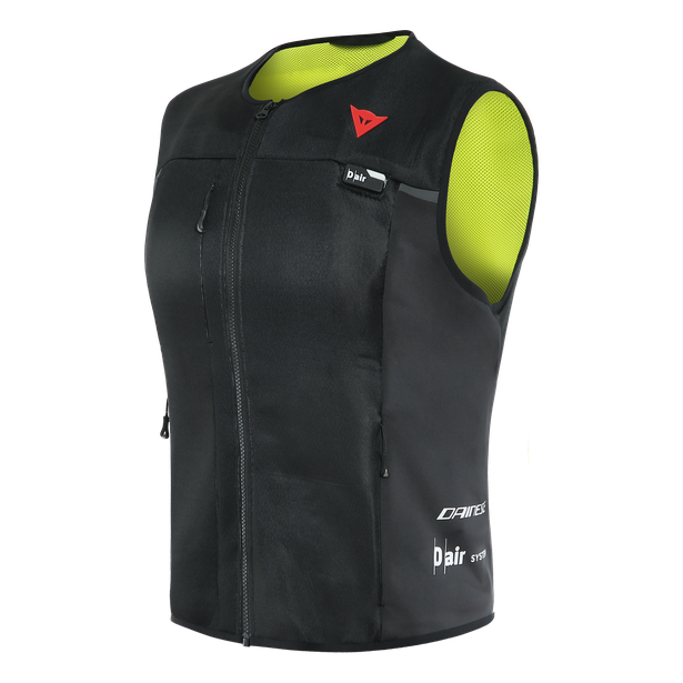 SMART JACKET WOMAN BLACK/FLUO-YELLOW-