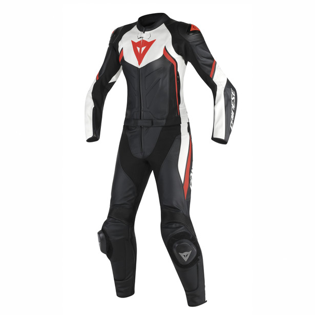 AVRO D2 2 PCS LADY BLACK/WHITE/RED-FLUO- Two Piece Suits