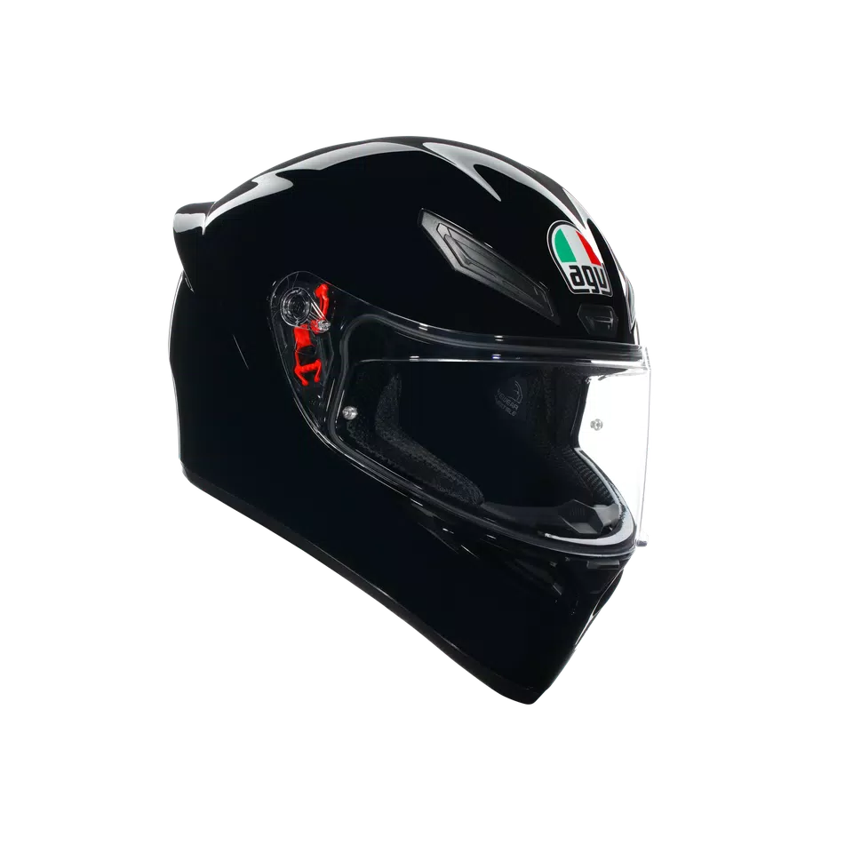 K1 S BLACK - MOTORBIKE FULL FACE HELMET DOT (E2206) -  - 1