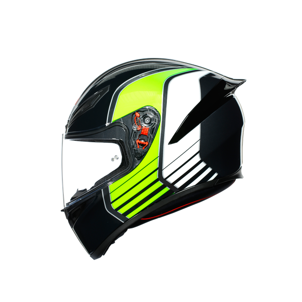 K1 MULTI ECE DOT - POWER GUNMETAL/WHITE 