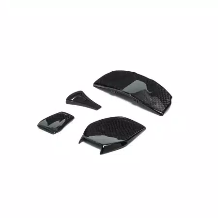 AGV KIT AIR VENTS AND SPOILER SPORTMODULAR - GLOSSY CARBON -  - 1