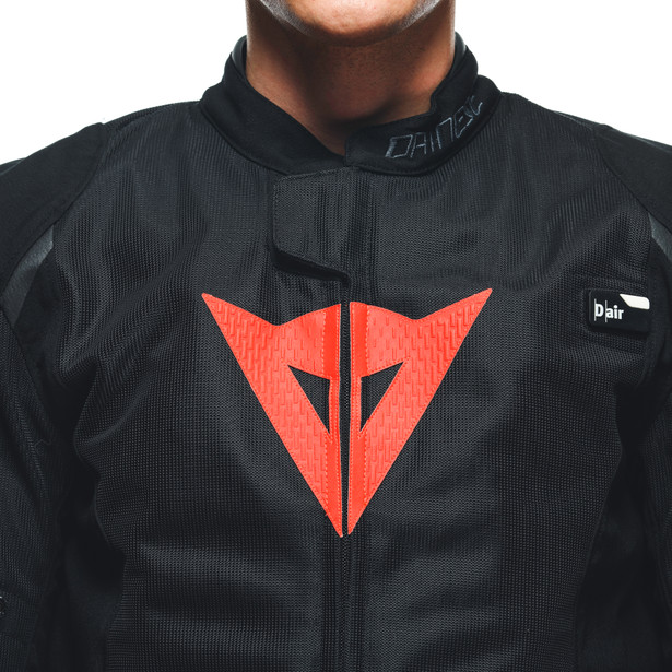 smart-jacket-ls-sport-black-fluo-red image number 9