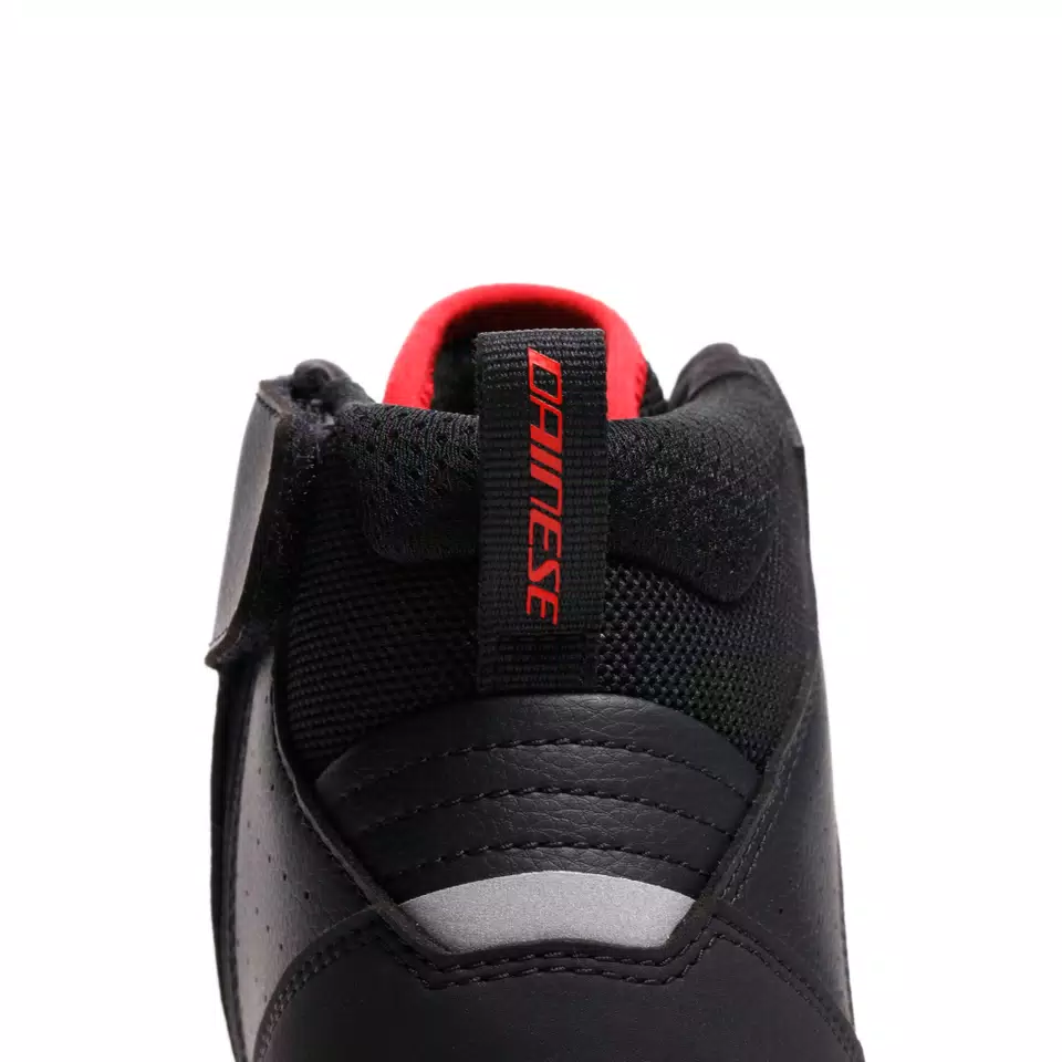 SUBURB ZIP AIR - SCARPE MOTO URBANE ESTIVE UOMO - BLACK/RED-LAVA - 6