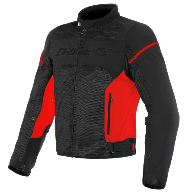 air-frame-d1-giacca-moto-in-tessuto-uomo-black-red-red image number 0