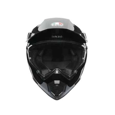 AX9 MONO GLOSSY CARBON - MOTORFIETS INTEGRAALHELM E2206 -  - 2