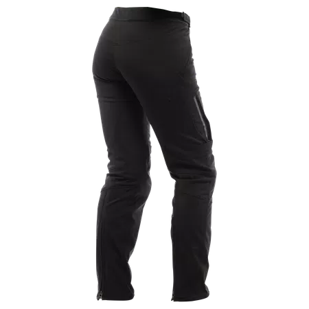 DRAKE 2 AIR - WOMEN'S SUMMER MOTORCYCLE PANTS IN FABRIC - BLACK/BLACK - 2