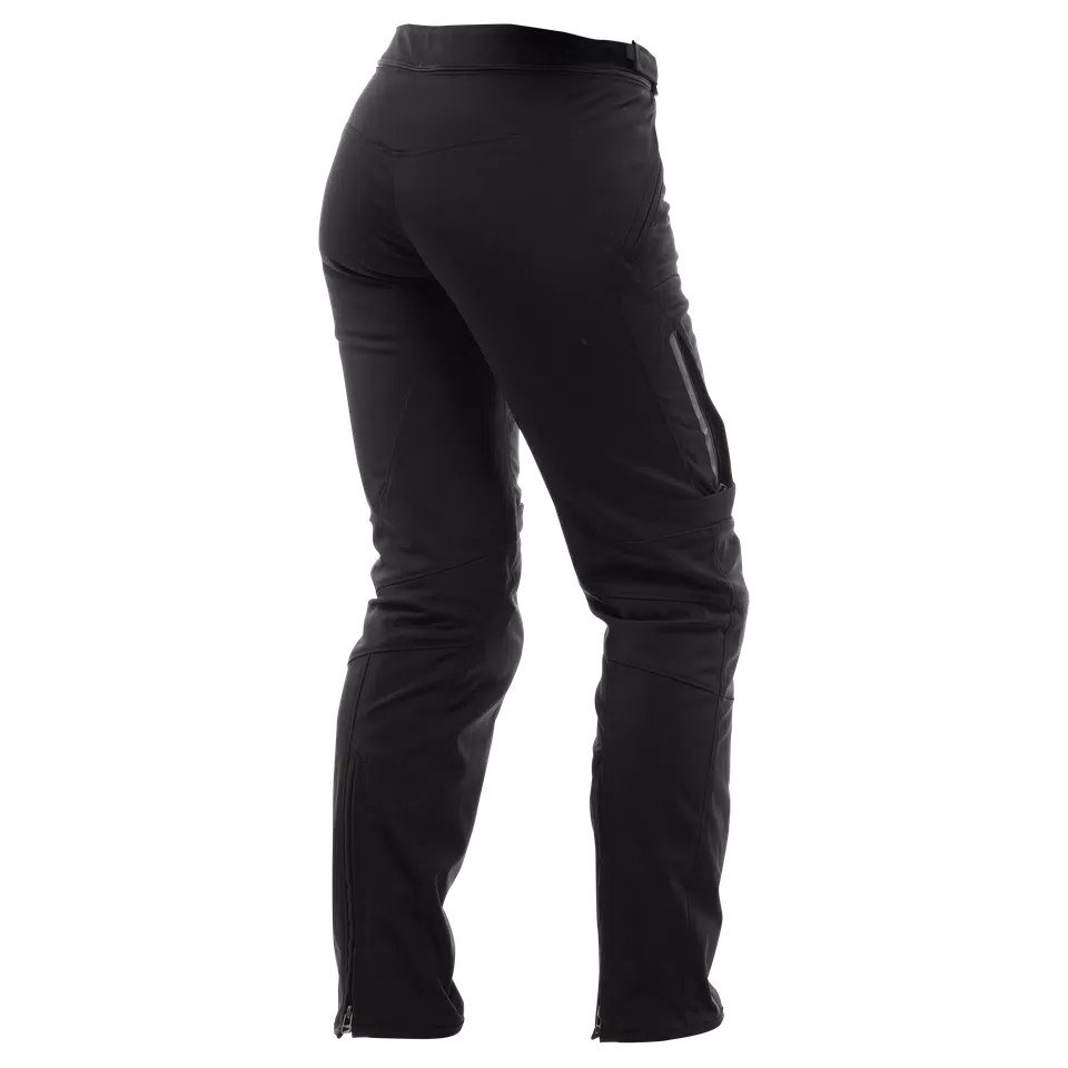 DRAKE 2 AIR - WOMEN'S SUMMER MOTORCYCLE PANTS IN FABRIC - BLACK/BLACK - 2