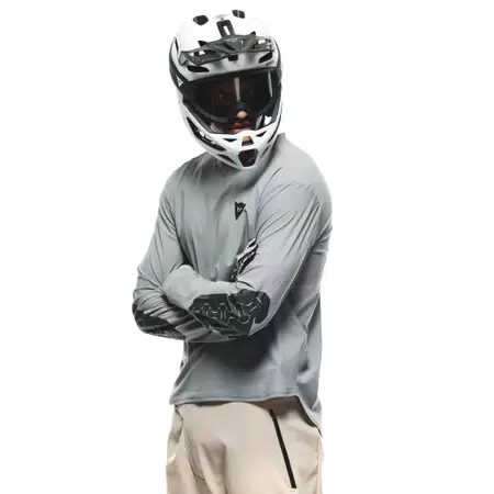 HGR JERSEY LS - HEREN LANGERM BIKE T-SHIRT - GRAY - 5