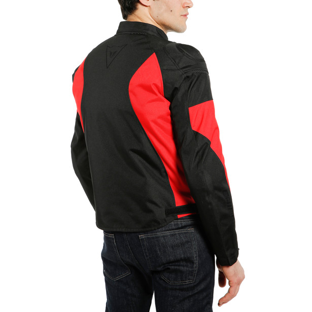 mistica-tex-jacket-black-lava-red image number 5
