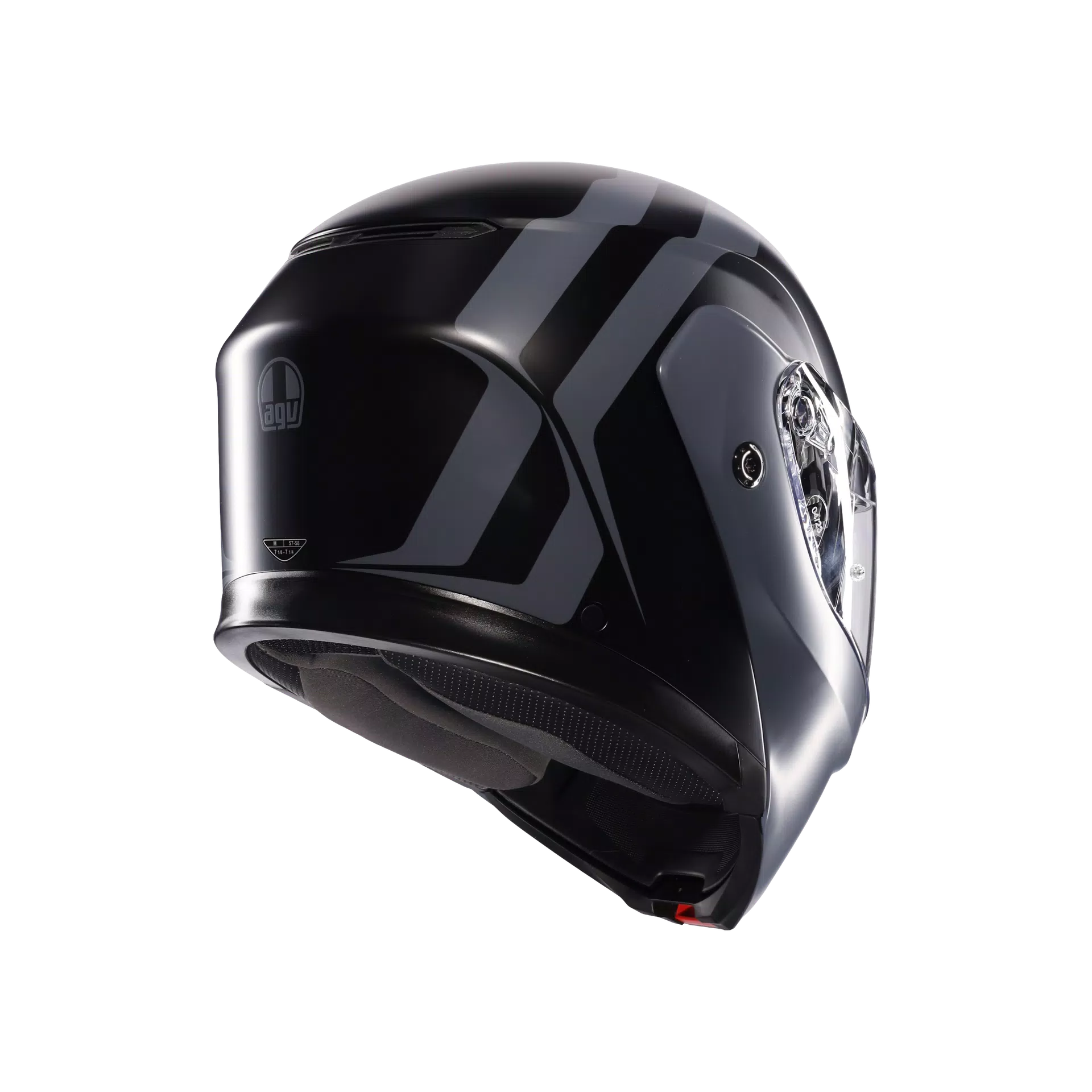 STREETMODULAR RESIA MATT BLACK/GREY - MOTORBIKE FLIP UP HELMET E2206