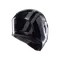 STREETMODULAR RESIA MATT BLACK/GREY - MOTORBIKE FLIP UP HELMET E2206