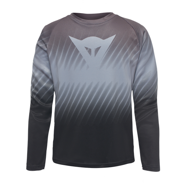 scarabeo-jersey-ls-camiseta-bici-manga-larga-ni-os-dark-gray-black image number 0