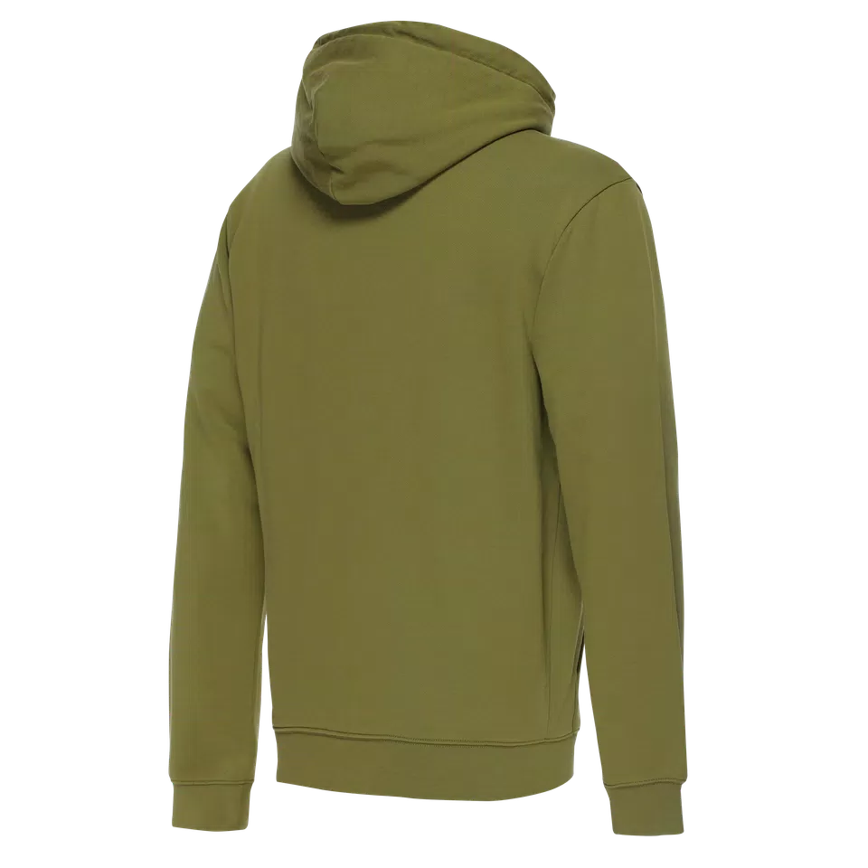 SPEED DEMON - FULL-ZIP 100% COTTON HOODIE - OLIVE BRANCH - 2