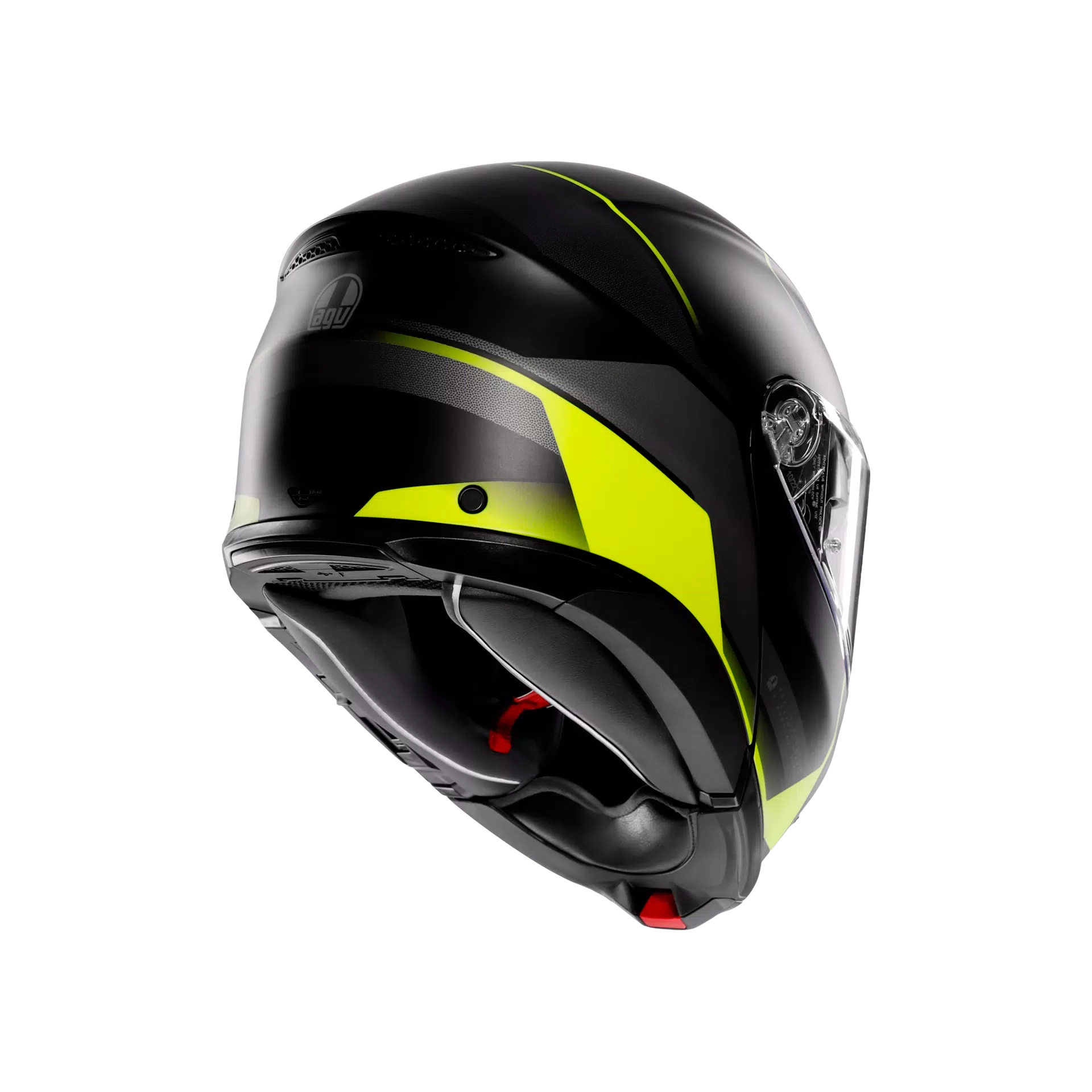 TOURMODULAR PERCEPTION MATT BLACK/YELLOW FLUO - MOTORRAD MODULARHELM E2206
