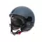 MOMODESIGN FGTR CLASSIC MATT DUSTY BLUE / BLUE - JET HELMET WITH VISOR E2206